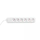 Сетевой удлинитель VIDEX ONCORD с/с 6п 3м (3x1.5мм) с кнопкой White - изображение 4