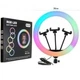 Кольцевая лампа светодиодная RGB LED MJ36 36 см - изображение 9