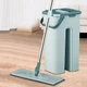 Комплект швабра та відро з самовіджимом Бірюзова Scratch Cleaning Mop Набір для прибирання - зображення 9