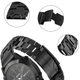 Титановий ремінець / браслет для годинників Garmin 22MM QUICKFIT TITANIUM BLACK BeWatch (T2200101) - зображення 4