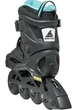 Ролики Rollerblade RB 80 W 36.5 Black/Light blue (1012-07400600-774-230) - изображение 5