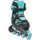 Ролики Rollerblade Microblade 36.5-40 Black/Light blue (1012-86B0751530-NK02-36.5-40) - изображение 4