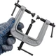 Струбцина Rock Force Profi тип G 2.5" 63 мм с 3-мя зажимами (RF-3331123) - изображение 4