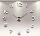 Настенные часы бесшумные DIY Clock NEW 50-120 см Зеркальные - изображение 11