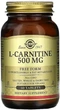 Карнітин Solgar L-Carnitine 500 мг 60 таблеток в упаковці (ARE-573340) - зображення 1