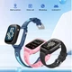 Детские смарт часы D38-X1 с SIM картой, GPS, прослушиванием, видеозвонком, 4G Play Market, Операционная система Android IOS Синий - изображение 4