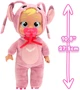 Lalka płacząca Cry Babies Disney Tiny Cuddles Angel 25 cm 450733 (8421134927520) - obraz 18