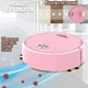 Робот пылесос автоматический аккумуляторный SWEEPING ROBOT мощный для сухой уборки, Розовый - изображение 5