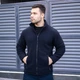 Кофта чоловіча Voin Pobedov тактична флісова XXXL синя (24331) - зображення 3