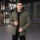 Куртка чоловіча Dzen Pobedov з капюшоном XL хакі (24298) - зображення 6
