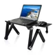 Столик трансформер для ноутбука Laptop Table T8 з охолодженням - зображення 3