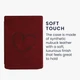 Обложка чехол kwmobile Soft Touch для PocketBook 743G InkPad 4 Heart Dark Red - изображение 4
