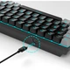 Клавиатура механическая MageGee MK-BOX / MX Red / Type-C / Ice Blue - изображение 9