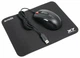 Миша A4Tech X-710BK Black USB + килимок A4Tech X7-200MP Чорний - зображення 1