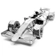 3D металевий пазл Formula One - изображение 4