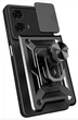 Протиударний чохол Armor Ring + захиcт камери для Motorola Moto G24 та G24 Power та G04 та G04S та E14 Simon case чорний - зображення 9