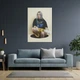 Интерьерная картина Билли Айлиш сидит на краю люка, Billie Eilish, 60×43 см (id3870) - изображение 7