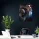 Интерьерная картина Капитан Америка и Железный Человек, Captain America, Iron Man, супергеройский постер, 42×30 см (id0042) - изображение 5