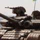 Постер Танк Т-64БМ Булат в АТО, Донбас 2014, A1 60×90 см (id6263) - зображення 2