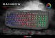Мембранная клавиатура игровая проводная XTRIKE ME KB-302 RGB Black - изображение 3