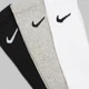Набор мужских носков высоких хлопковых Nike U Nk V Cush Crew Value SX4508-965 42-46 3 пары Черный/Белый/Серый (685068095474) - изображение 8