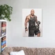 Интерьерная картина Дуэйн Джонсон, Скала, Dwayne Johnson, The Rock, 42×30 см (id0054) - изображение 8