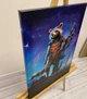 Интерьерная картина Стражи Галактики, Енот-ракета, Реактивный Енот, Guardians of the Galaxy, 42×29 см (id0112) - изображение 3