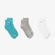 Набор женских носков коротких хлопковых Nike Everyday Plus SX6890-967 34-38 3 пары Разноцветный (197594569591) - изображение 8