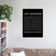 Интерьерная картина Джой Дивижн, Joy Division, Unknown Pleasures (1979), 42×30 см (id1947) - изображение 8