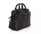 Шкіряний портфель діловий Spikes & Sparrow чорний 40737100 black - зображення 4