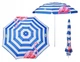 Parasol plażowy Nils Flaming 180 cm NC7811 (5907695506839) - obraz 2