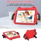 Дитячий чохол Skater Tablet Case на планшет Doogee T40 (11") / червоний - зображення 7