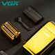 Электробритва VGR V-399 GOLD шейвер, влагостойкая, дополнительная насадка, LED дисплей - изображение 5