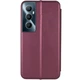 Шкіряний чохол-книжка Classy для Realme C65 4G Бордовий Без бренду - зображення 3