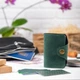 Картхолдер зі шкіри HiArt CH-03 Shabby Alga - зображення 6