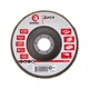 Диск шлифовальный лепестковый 125х22 мм Intertool (зерно K120) - изображение 1