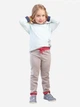 Детские спортивные штаны-джоггеры для девочки Conte Joggy 122 см Grey-Pink (4810226227435) - изображение 2