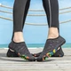 Взуття для пляжу і коралів аквашузи Diving shoes чорні з білими смужками 45 ( 28,6 см) 116 - зображення 2