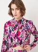 Блузка женская Zara 7484/064 XS Разноцветная (07484064330014) - изображение 4