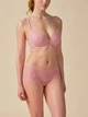 Трусики Gossard Vintage Romance 22204SPI чарівні шортики з мережива в стилі шантильї M Soft pink (5053014988838) - изображение 5