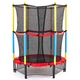 Батут каркасный детский с защитной сеткой ø4,5ft (C-B7105) - изображение 1