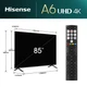 LED-телевізор Hisense 85A6N - зображення 3