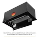 Вытяжка weilor lumina wbg 68 black - изображение 8