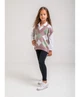 Жилетка для девочки ART KNIT Ромб розовая, 128-134см 026297 - изображение 1