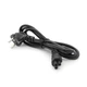 Кабель питания Schuko PC-186 CEE7/7-IEC C5 1.8M 0.75mm медь - изображение 1