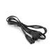 Кабель живлення 1.5m, 0.5mm, PC-184/2 CEE7/16-C7 2 pin (для побутової техніки), Black, OEM Q650 - зображення 1