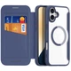 Чохол-книжка Dux Ducis Skin X Pro with Magnetic safe на Apple iPhone 16 (6.1") Blue - зображення 1