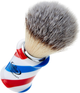 Помазок для гоління Omega Barber Pole Hi-Brush Synthetic Fiber - зображення 2