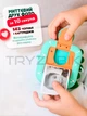 Фотоапарат для дітей миттєвого друку камера 48 МП Tryzubik Explorer для хлопчиків і дівчаток, 180° об’єктив, фото, відео 1080P, ігри + подарунок стікери, фломастери, ремінець і два рулони термо папіру. Тризубік - зображення 2