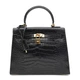 Женская кожаная сумка Borsa Leather K1EZE3167bl-black 5061750 - изображение 1